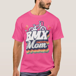 T-shirt Wo Bmx Maman Drôle Bmx Rider