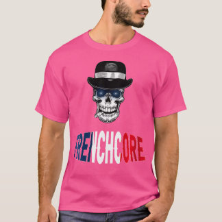 T-shirt Wo Frenchcore Edm Dj Techno Electro Musique Hard