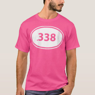 T-shirt Wo Guys 338 Gros Jeu Chasse Fusil Calibre Canon Pr