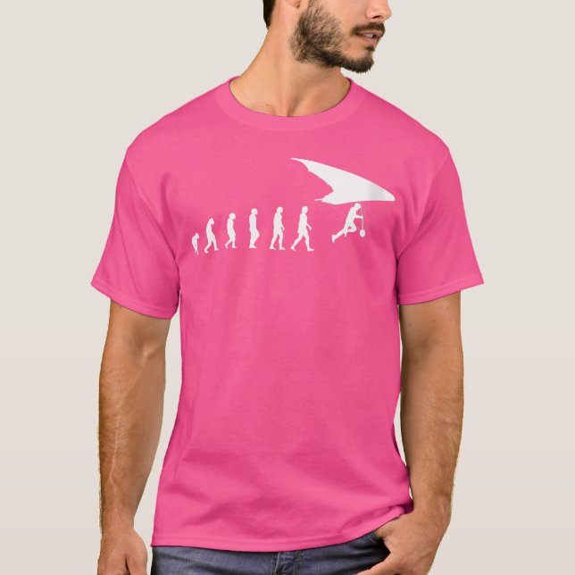 T-shirt Wo Hang Gliding Evolution De Hang Gliding (Devant)