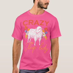 T-shirt Wo Mouton Drôle Dingue Mouton Dingue Lady Mouton L