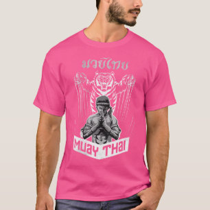T-shirt Wo Muay Thai Fighter Tiger Muay Thai Martial Arts