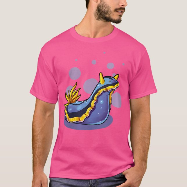 T-shirt Wo Nudibranche Plongée sous-marine (Devant)