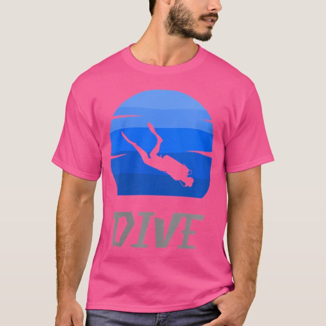 T-shirt Wo Plongée Sous-Marine (Devant)