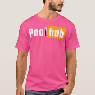 T-shirt Wo Pool Hub Funny Billiards Pool Team Ligue Snook