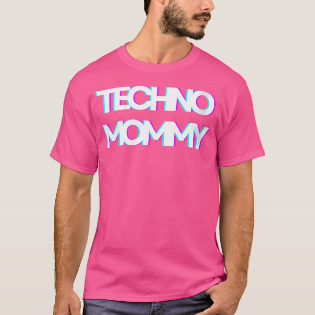 T-shirt Wo Trippy Techno Edm Music Rave Festival Mother Mo (Devant)