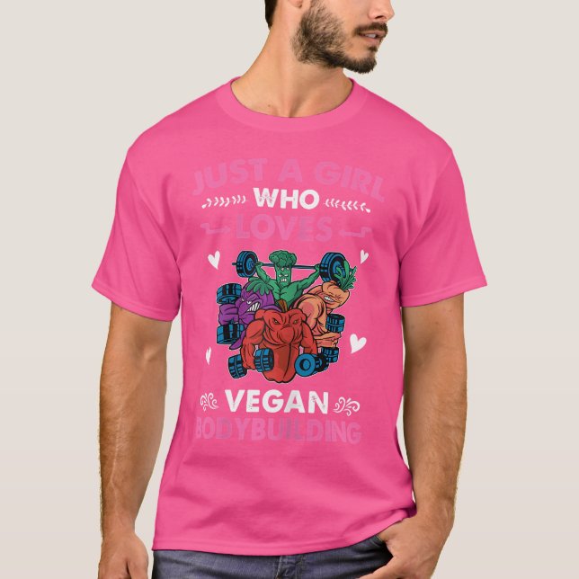T-shirt Wo Vegan Bodybuilding (Devant)