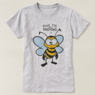 T-shirt Woah - je suis bourdonné (Buzzzed)