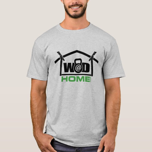 T-shirt WOD à la maison (Devant)