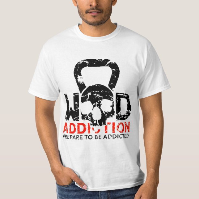 T-shirt Wod Addiction (Devant)