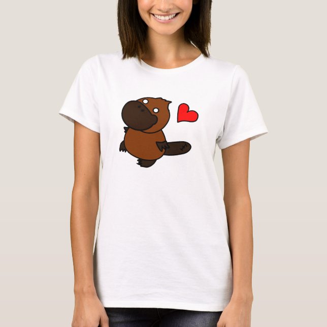 T-shirt woderwick le pwatypus (Devant)