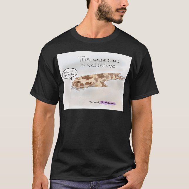 T-shirt Woebegone Wobbegong (Devant)