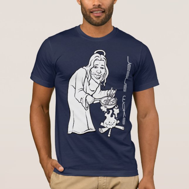 T-shirt Wok de Jésus (Devant)