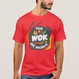 T-shirt Wok My World Wok Cuisine asiatique