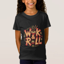 Wok & Roll Dim Sum Asian Cuisine Vintage Retro Foo