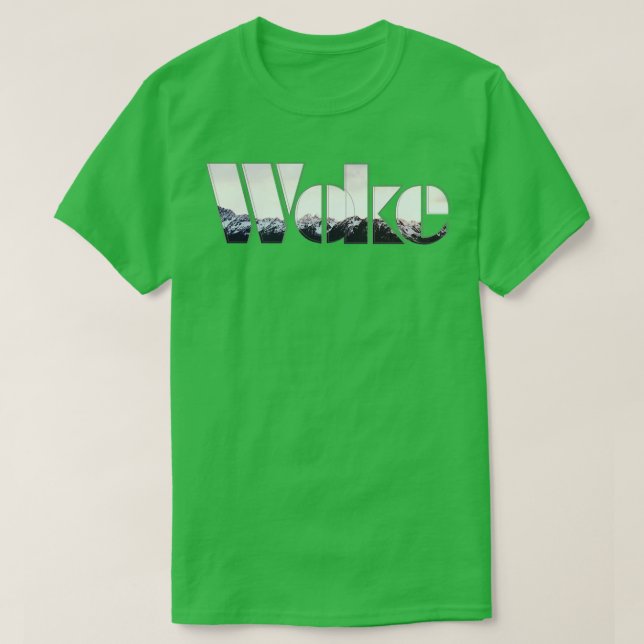 T-shirt Woke (Design devant)