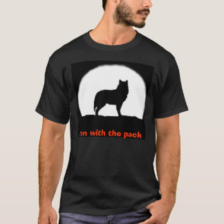 T-shirt wolf1, course avec le paquet