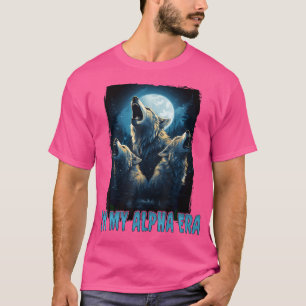 T-shirt Wolf À Mon Époque Alpha