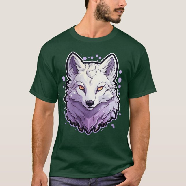 T-shirt Wolf Anime boy (Devant)