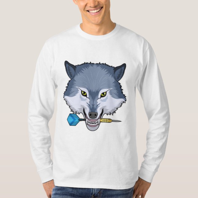 T-shirt Wolf aux fléchettes avec Dart (Devant)
