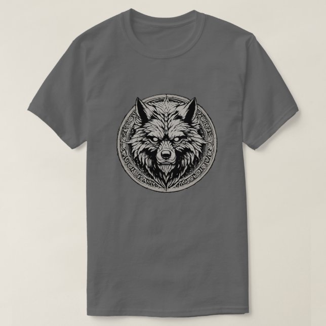 T-shirt Wolf, Big Bad (Design devant)
