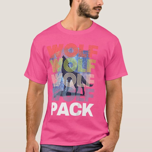 T-shirt Wolf Clan Timber Wolf Youth Wolf Pack Membre Gro (Devant)