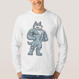 T-shirt Wolf comme Bodybuilder extrême