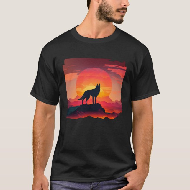 T-shirt Wolf Et Wolves Hommes Femmes Enfants 30 (Devant)