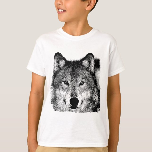 T-shirt Wolf Eyes (Devant)