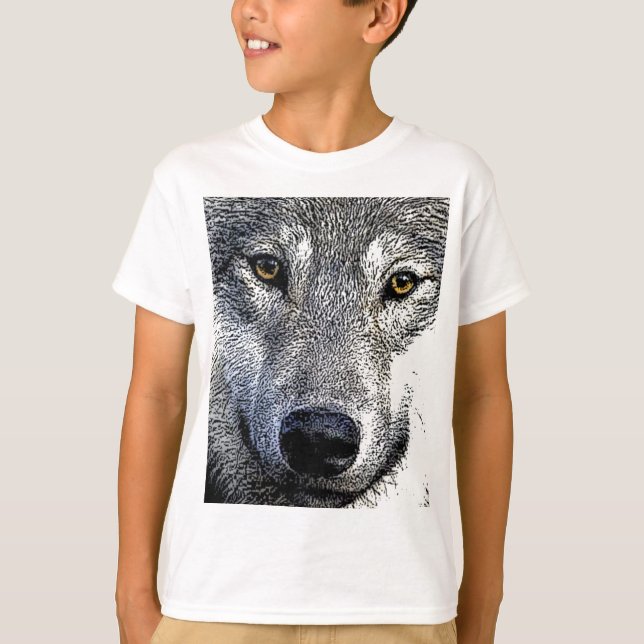 T-shirt Wolf Eyes (Devant)