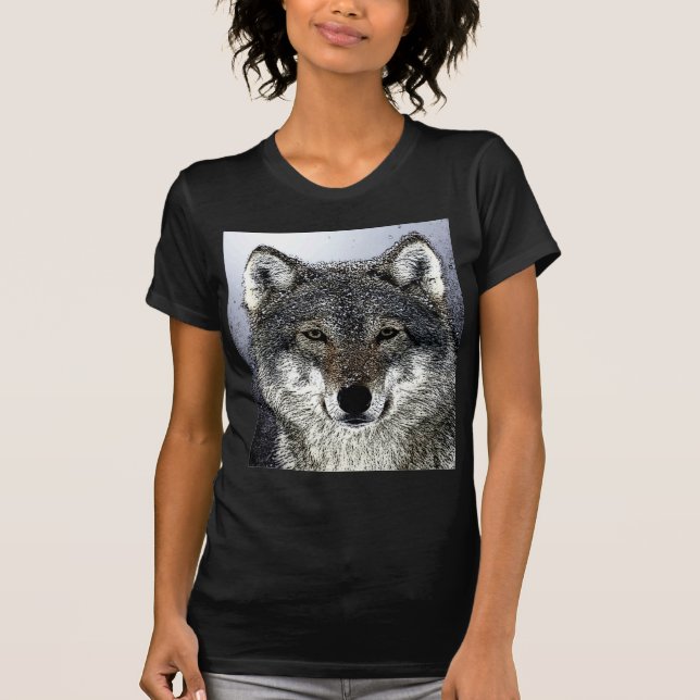 T-shirt Wolf Eyes (Devant)