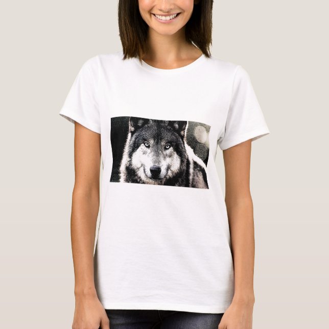 T-shirt Wolf Eyes (Devant)