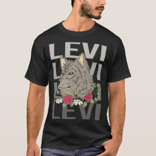 T-shirt Wolf Head - Nom Levi