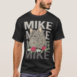 T-shirt Wolf Head - Nom Mike