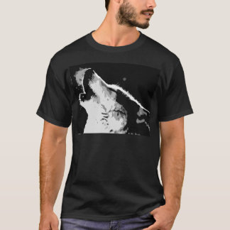 T-shirt Wolf Howling