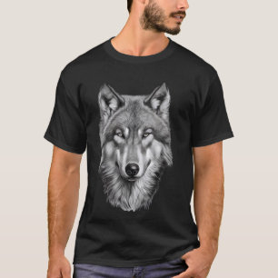 T-shirt Wolf Howling Animal Nature Wolves