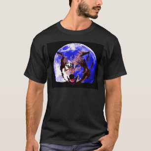 T-shirt Wolf & Moon
