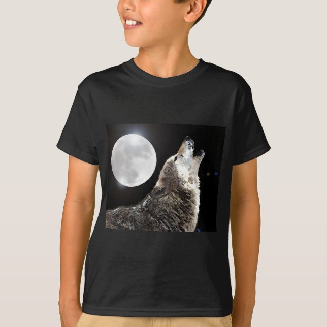 T-shirt Wolf & Moon (Devant)