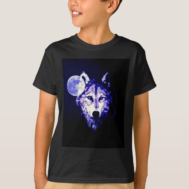 T-shirt Wolf & Moon (Devant)