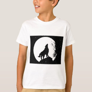 T-shirt Wolf & Moon Silhoutte