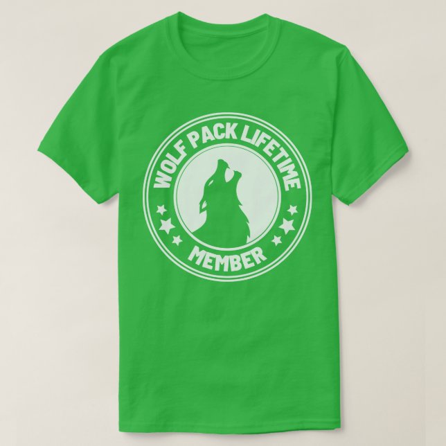 T-shirt Wolf Pack Adhésion à vie 45 (Design devant)