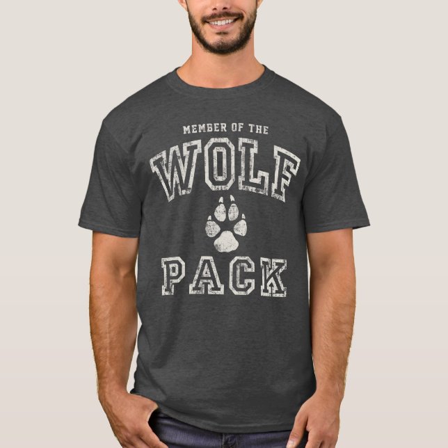 T-shirt Wolf Pack Membre fille (Devant)