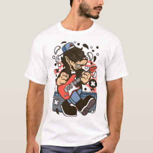T-shirt Wolf rocker