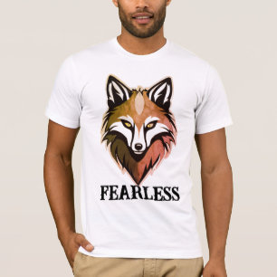 T-shirt Wolf sans peur - Freefit Premium Cotton Sl