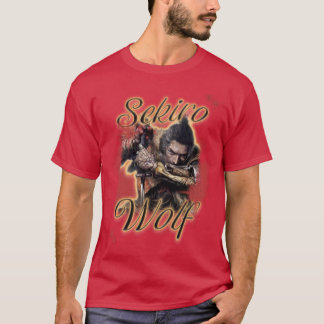 T-shirt Wolf Sekiro Aéroport Vintage Tee