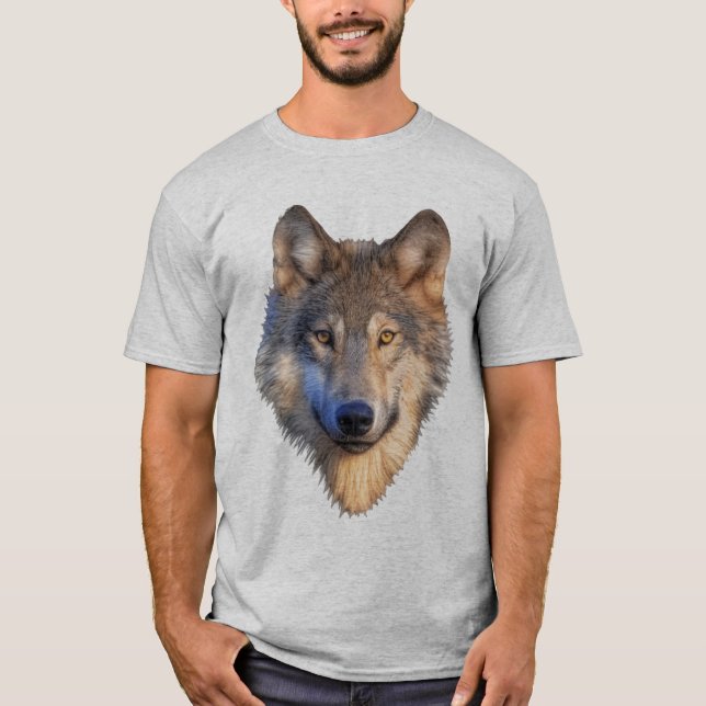 T-shirt wolf t shirt (Devant)