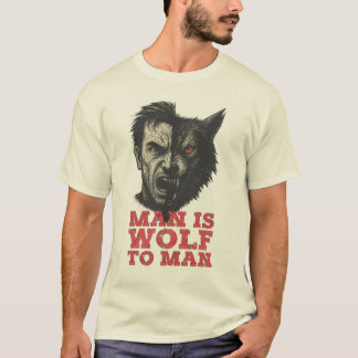 T-shirt Wolf to Man