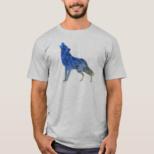 T-shirt Wolf Tree