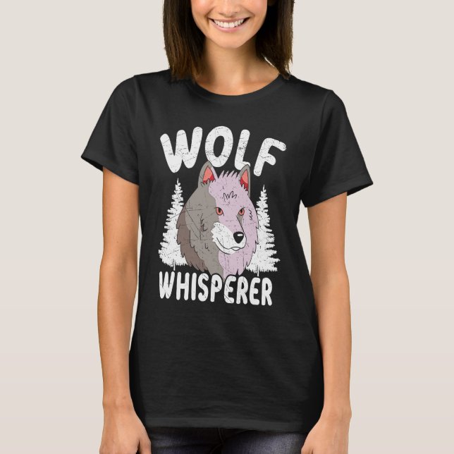 T-shirt Wolf Whisperer Werewolfpack Wolfgang (Devant)