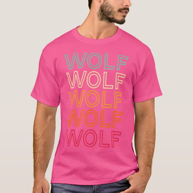 T-shirt Wolf Wolf (Devant)